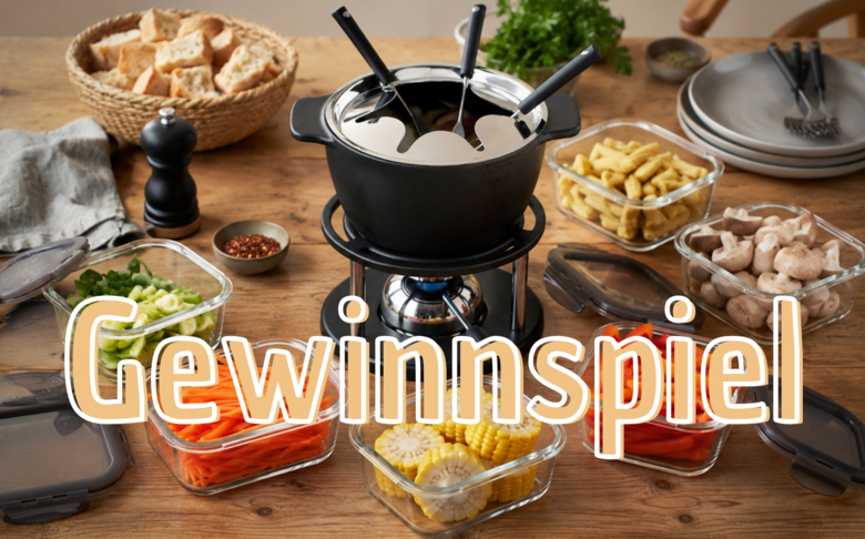 Gewinnspiel Kisag Fondue Set 