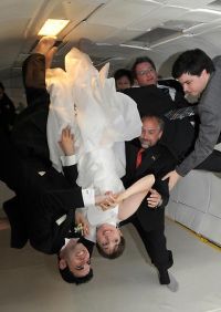 Hochzeit über Kopf